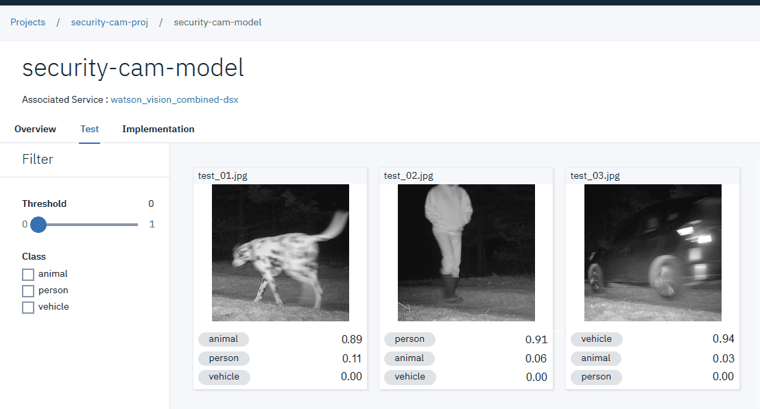 IBM Image Detection