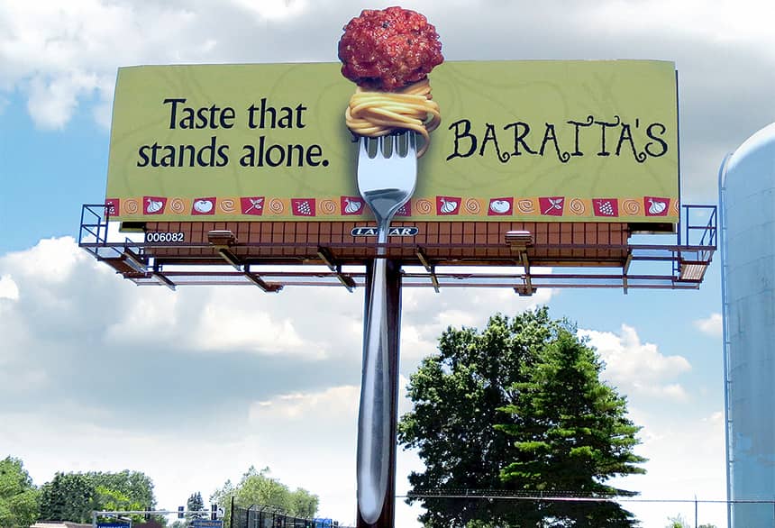 Baratta&rsquo;s billboard